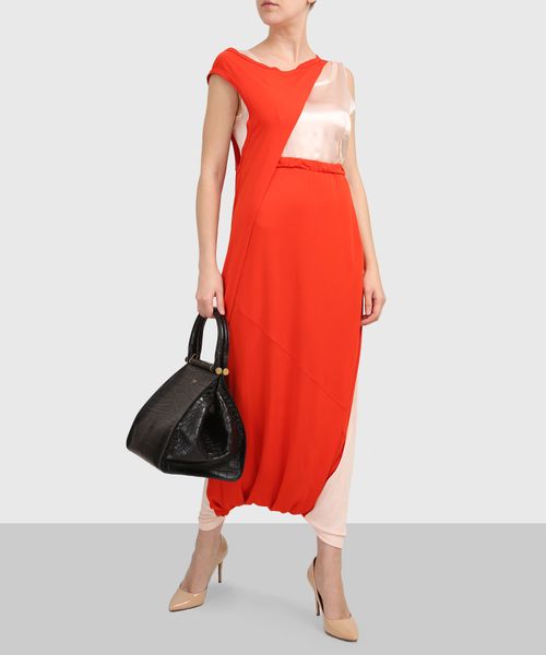 Asymmetric layered dress | Premium Outlet