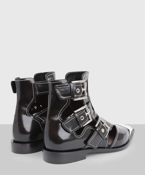 Alexander mcqueen caged ankle boots best sale