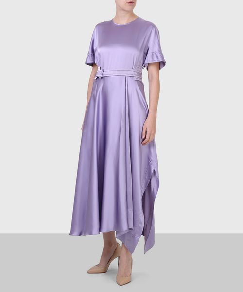 Alexandre Vauthier sequin-embellished asymmetric dress - Purple