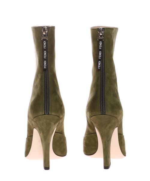 Suede FFreedom high heel ankle boots Premium Outlet