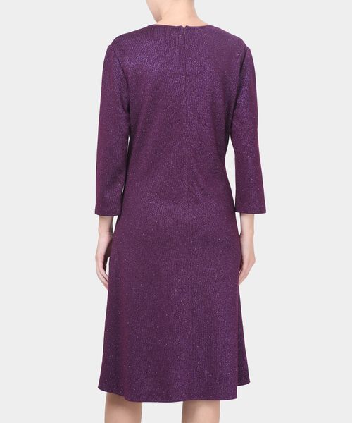 Lenina ♥ ROMIN V neck pintuck collar dress /追跡付 Lace V-Neck Gown with Pintuck Jersey Piping | Tadashi Shoji