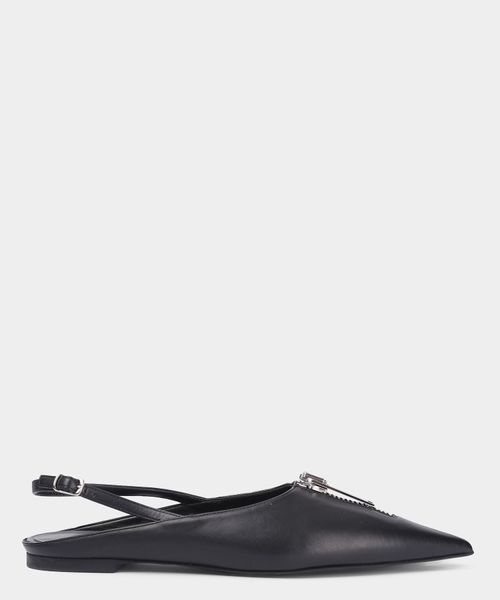 靴 Pointed Sling Back Mules Pointed Sling Back Mules
