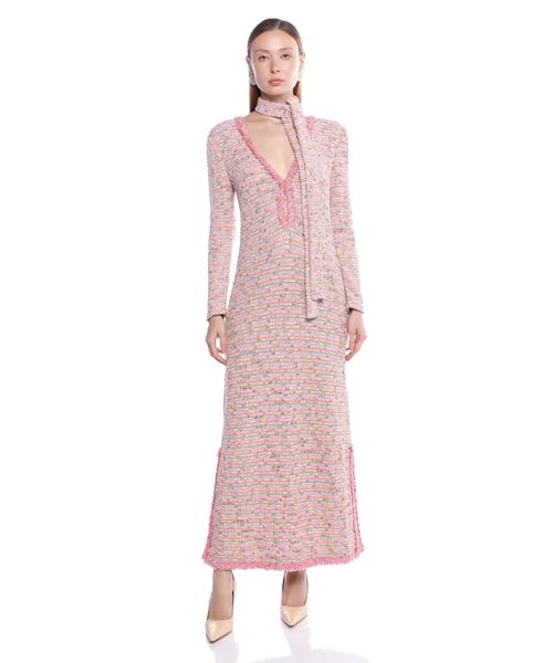 red boho maxi dress Emelia Floral Print Boho Maxi Dress