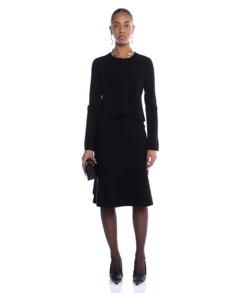 theory layered midi dress alf